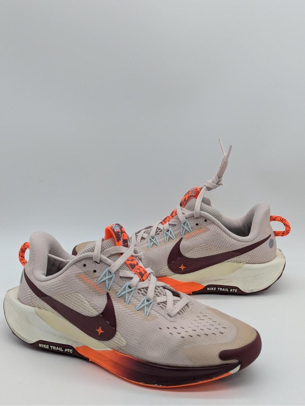 Nike Pegasus Trail 5 GS Running Shoes Hyper Crimson Kids Size 5Y / Women's 6.5